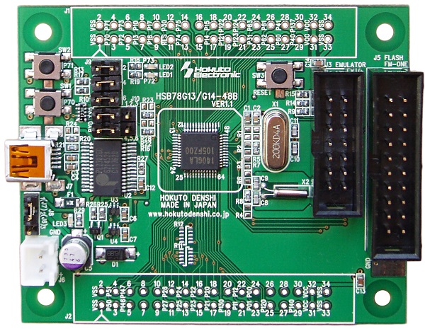 株式会社北斗電子製 マイコンボード別製品案内 RL78/G13,G13A