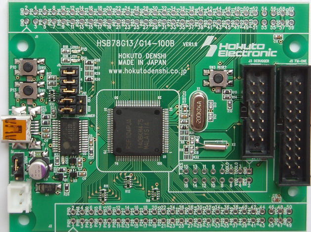 株式会社北斗電子製 ルネサス エレクトロニクス RL78/G14(100Pin